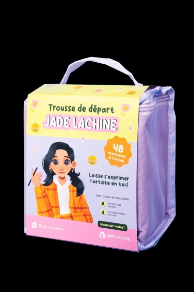 Trousse de départ Jade Lachine 48 marqueurs à l'alcool | Crayons de couleur, feutres  et craies