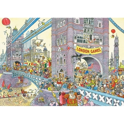 Casse-tête 1000 - Wasgij Mystery Retro 8, L’obstacle final !  | Casse-têtes