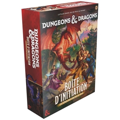 Dungeons & Dragons: Boîte d'initiation - Les Héros des confins du pays | Jeux de rôles