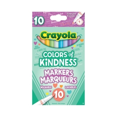 Marqueurs Colors of Kindness | Crayons de couleur, feutres  et craies