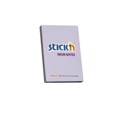 Feuillets adhésifs 100 feuilles 2x3 PASTEL - Mauve | Papier,cahiers, tablettes, factures, post-it