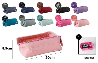 Étui à crayons 1 compartiment (grande ouverture) | Étui à crayons