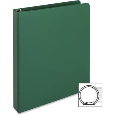 Reliure à anneaux ronds 1 po VERT | Relieurs, Pochettes Duo Tang