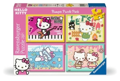 Casse-tête 4X100 - C'est parti, Hello Kitty ! | Casse-têtes