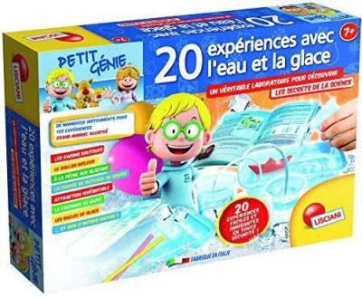 Petit génie - 20 expériences glace et eau | Science et technologie