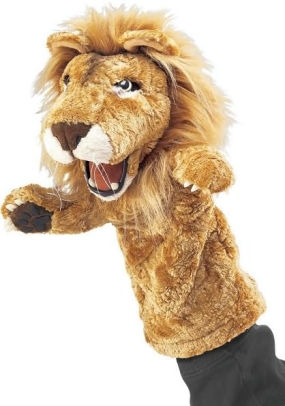 Marionnette - Lion | Peluche et marionnette