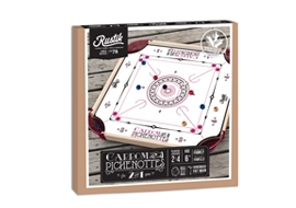 Jeu de pichenotte et de Carrom (2 en 1) - CUEILLETTE SEULEMENT | Loisir enfants et adultes