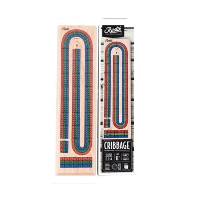 Planche de cribbage en bois | Jeux classiques