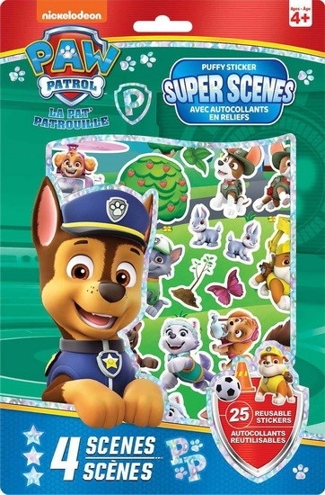 Super scenes - Pat'patrouille (garcons) : avec autocollants en relief | 