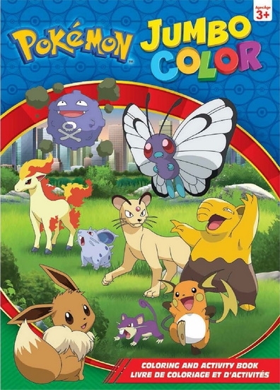 Pokemon -jumbo color | Collectif (Auteur)
