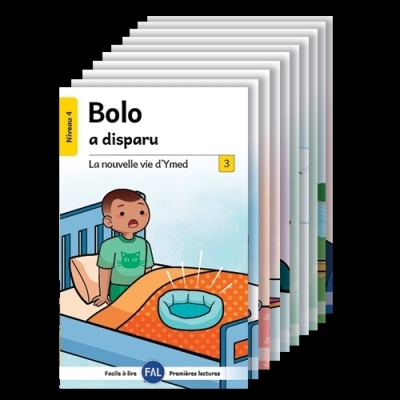 La nouvelle vie d’Ymed – Série de 10 livres (COUVERTURE LAMINÉE) | Danielle Charland