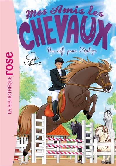 Mes amis les chevaux T.49 - Un défi pour Zéphyr | Thalmann, Sophie (Auteur) | Albiero, Marco (Illustrateur)
