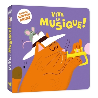 Vive la musique ! : un livre surprise animé | Carric, Aurore (Illustrateur)