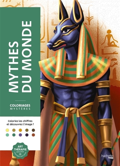 Coloriages mystères : Mythes du monde | Perez, Christophe-Alexis (Illustrateur)