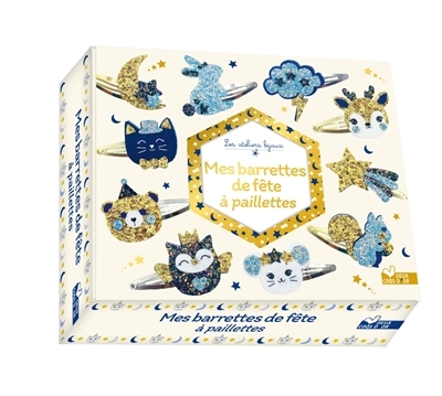 Mes barrettes de fête à paillettes | Bijoux et accessoires mode