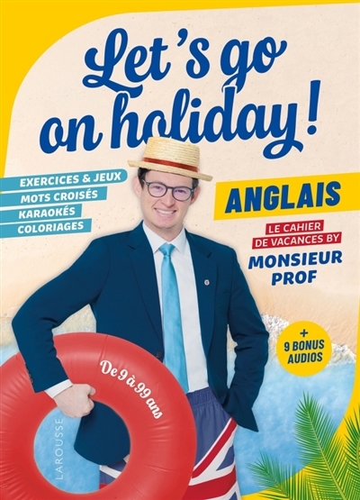 Let's go on holiday ! : Le cahier de vacances by Monsieur Prof | Monsieur Prof (Auteur)