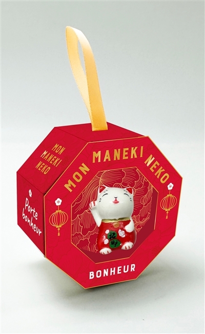 Mon maneki-neko porte-bonheur : bonheur | 