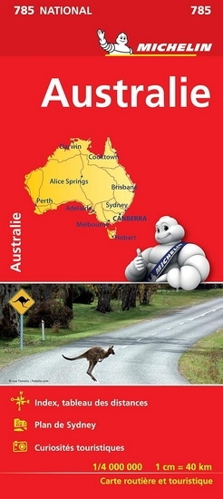 Australie 785 - Carte Nationale 2025 |  Collectif