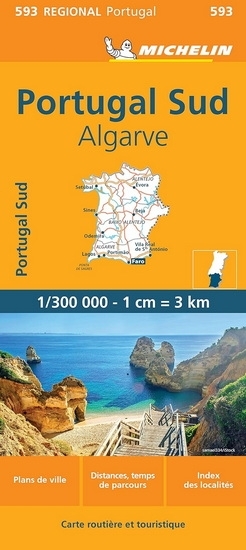 Portugal Sud - Algarve 593 - Carte Régionale 2025 | Collectif