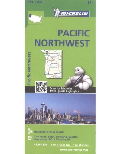 Pacific Northwest 171 - Carte rég. | Collectif