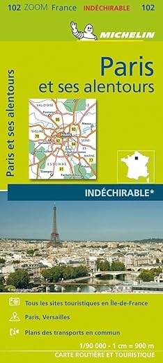 Paris et ses alentours  Carte | Collectif
