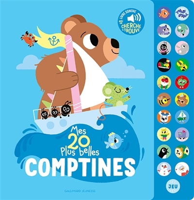 Mes 20 plus belles comptines | Billet, Marion (Illustrateur)