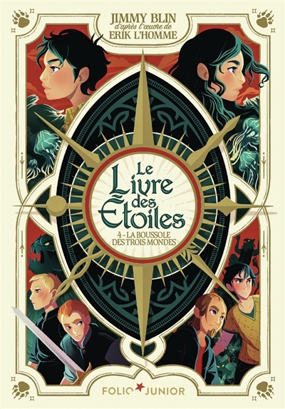 livre des étoiles (Le) T.04 - La boussole des trois mondes | Blin, Jimmy (Auteur)