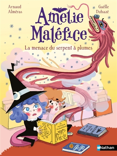 Amélie Maléfice - La menace du serpent à plumes | Alméras, Arnaud (Auteur) | Duhazé, Gaëlle (Illustrateur)