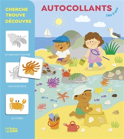 La mer : autocollants : dès 3 ans | Hung, Yating (Illustrateur)