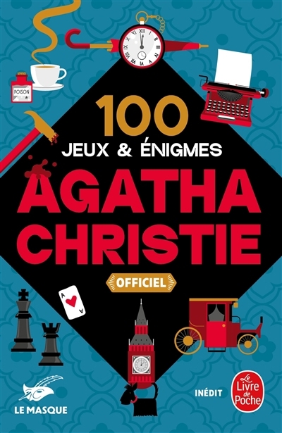 100 jeux & énigmes Agatha Christie : officiel | 