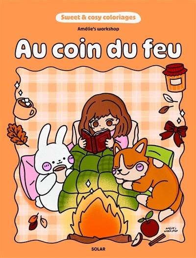 Au coin du feu : sweet and cosy coloriages | 