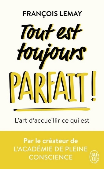 Tout est toujours parfait ! : l'art d'accueillir ce qui est | Lemay, François (Auteur)