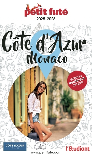 Côte d'Azur, Monaco : 2025-2026 | Auzias, Dominique (Auteur) | Labourdette, Jean-Paul (Auteur)