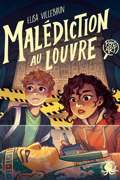 Malédiction au Louvre | Villebrun, Elisa (Auteur) | Ngo, Laure (Illustrateur)