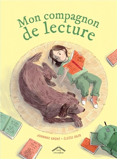 Mon compagnon de lecture | Gagné, Johanne (Auteur) | Oger, Eloïse (Illustrateur)