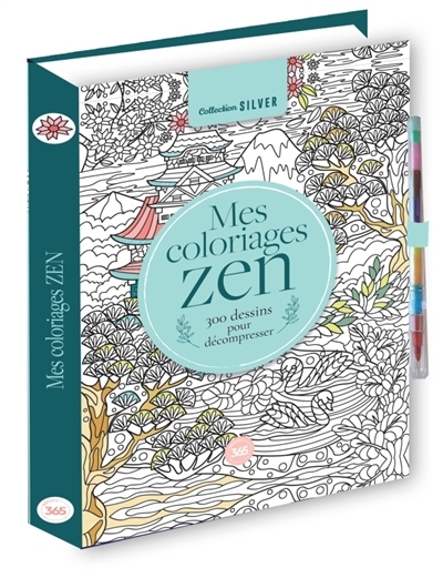 Mes coloriages zen : 300 dessins pour décompresser | 