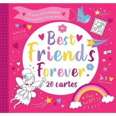 Best friend forever : 20 cartes | Hawkins, Klara (Illustrateur)