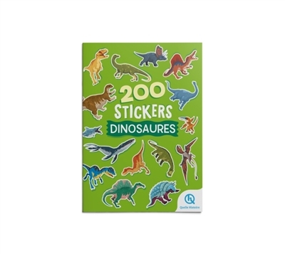 200 stickers : Dinosaures | Autocollant et pochoir