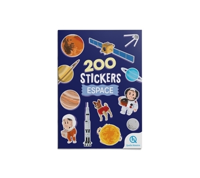 200 stickers : Espace | Autocollant et pochoir