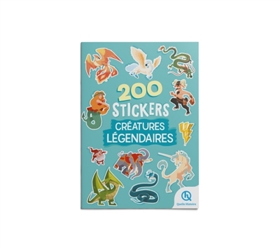 200 stickers : Créatures légendaires | Autocollant et pochoir