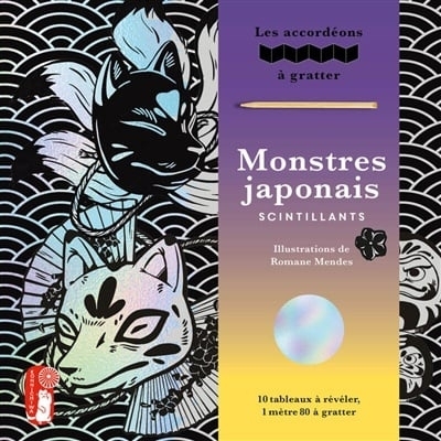 Monstres japonais scintillants | Mendes, Romane (Illustrateur)