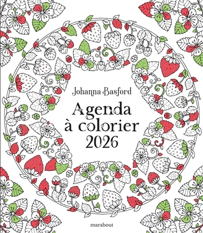 Agenda à colorier 2026 | Basford, Johanna (Auteur)