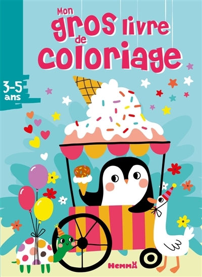 Mon gros livre de coloriage (Pengouin glacier) | 