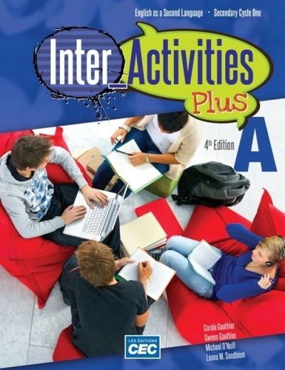 Inter_activities plus - Anglais langue seconde 1re secondaire - Activity book A (Print version + Web access 1 year) | 