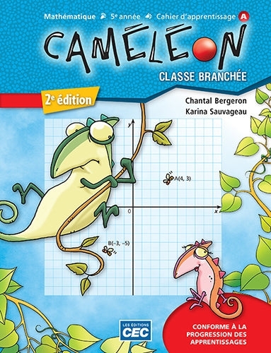 Caméléon - Mathématiques 5e année - Cahiers d'apprentissage A/B 3e. Éd. (Version papier) | 