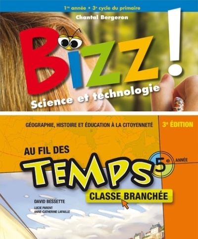 Ensemble bizz / au fil des temps
 - Sciences 5e année - Cahiers 5e année (Version papier) | 