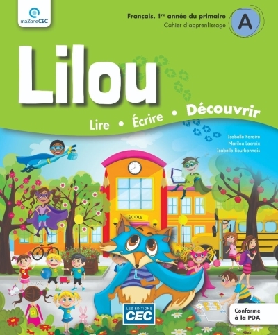 Lilou - Français 1re année - Cahier d'apprentissage (Version papier) | 
