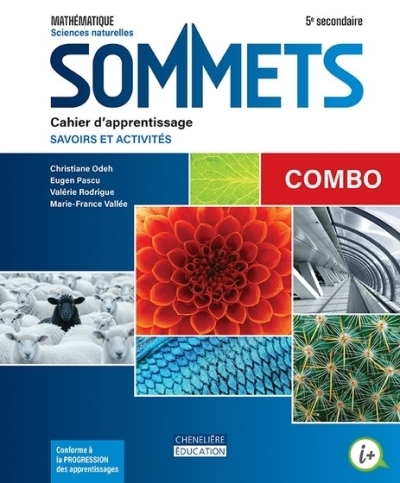 SOMMETS SN 2e Éd - 5e secondaire - COMBO Cahier d'apprentissage versions imprimée et numérique + activités int. - 1 an | 