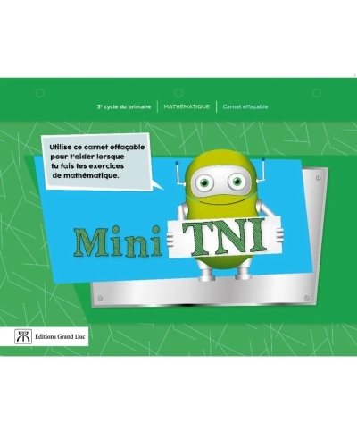 Mini tni mathématique - carnet effaçable | Collectif