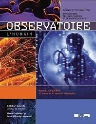 Observatoire 3 : Manuel de l'élève | Verreault, Jean-Sébastien (Auteur)